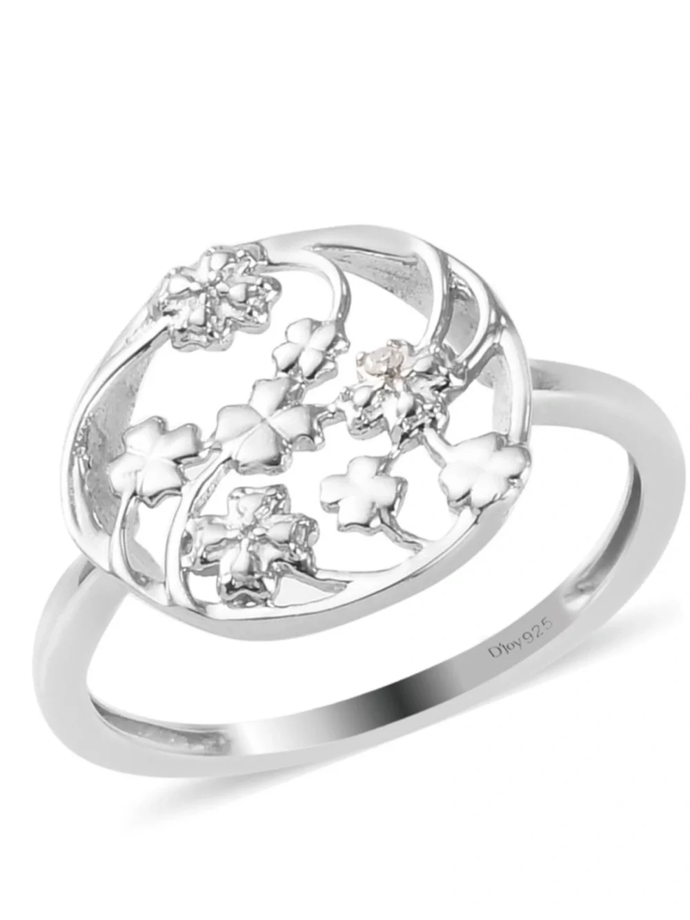 Diamond Accent Sterling Silver Ring